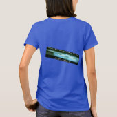 カラフルな「AKをつかめ」ウィメンズTシャツ Tシャツ (裏面)
