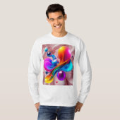 カラフルな Tシャツ (正面フル)