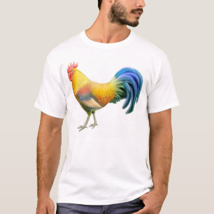 カラフルなArdennerのオンドリのTシャツ Tシャツ