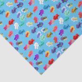 カラフルなBettaのアクアリウムの魚のティッシュペーパー 薄葉紙 (詳細)