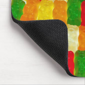 カラフルなgummiくまキャンデー マウスパッド (コーナー)
