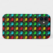 カラフルなiPhone SE/5/5sの場合のポップアートのジャイアントパンダ Case-Mate iPhoneケース (裏面(横))