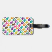 カラフルなKettlebellsのための ラゲッジタグ (裏面横)