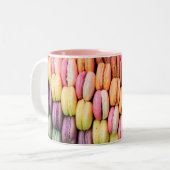 カラフルなMacaroons ツートーンマグカップ (正面左)
