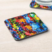 カラフルなMurano コースター (左側)