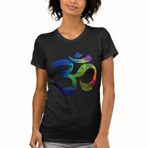 カラフルなOmのヨガの記号