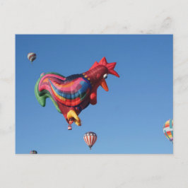 カラフルなRoostesr ポストカード