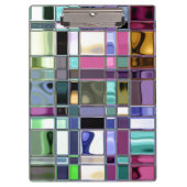 カラフルなShiney及びカスタマイズ可能 クリップボード (正面)