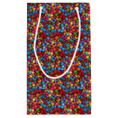 カラフルなskittlesキャンデー スモールペーパーバッグ (裏面)