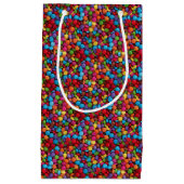 カラフルなskittlesキャンデー スモールペーパーバッグ (正面)