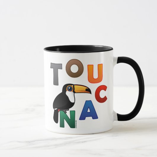 カラフルなToucan マグカップ (右)