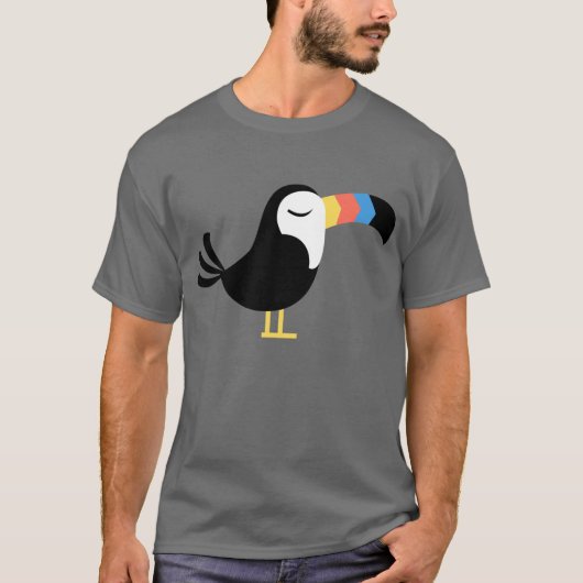 カラフルなToucan Tシャツ (正面)