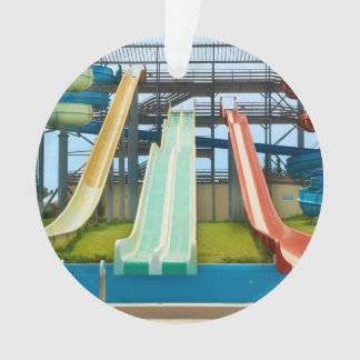カラフルなWaterslides オーナメント