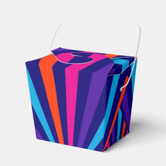 カラフルによって破烈させる糸車のデザイン フェイバーボックス (正面サイド)