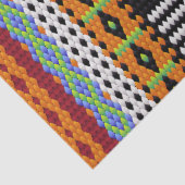 カラフルによって編まれるデザイン 薄葉紙 (詳細)