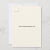 カラフルにイラスト化された5x7ビッグウィスコンシン州のポストカード (裏面)