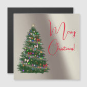 カラフルに飾られたクリスマスツリー (正面/裏面)