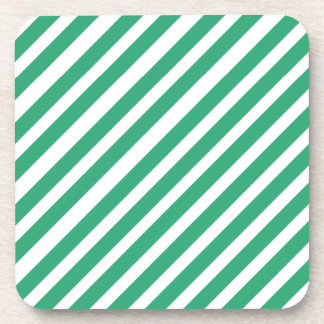 カラフルのストライプのデザインのコースター コースター