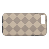 カラフルのチェッカー-挨りだらけベージュ色 Case-Mate iPhoneケース (裏面(横))