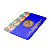 カラフルのポカドースクルバスルーム浴場 バスマット (アングル)