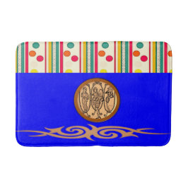 カラフルのポカドースクルバスルーム浴場 バスマット