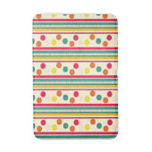 カラフルのポカドースクルバスルーム浴場 バスマット (正面縦)