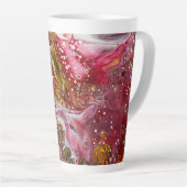 カラフルのマグカップお気に入りのラテ! カフェラテマグ (右アングル)