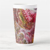 カラフルのマグカップお気に入りのラテ! カフェラテマグ (正面)