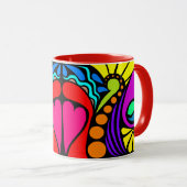 カラフルのマグ3 マグカップ (正面右)