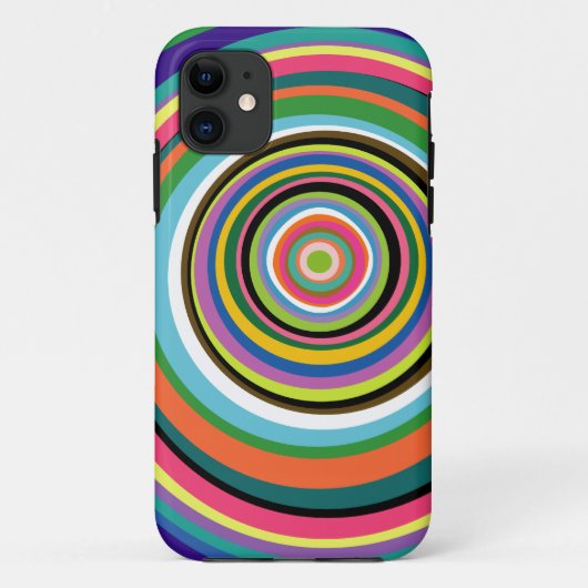 カラフルのリングのiPhone 5の場合 Case-Mate iPhoneケース (裏面)