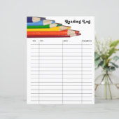 カラフルのロ読グ紙シート (スタンド正面)