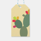 カラフルの休日の挨拶 ギフトタグ (裏面)