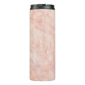 カラフルの大理石の質感と裏地抽象 タンブラー (裏面)