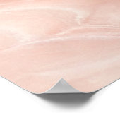 カラフルの大理石の質感と裏地抽象 ポスター (角)