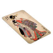 カラフルの女性 マグネット (右側)