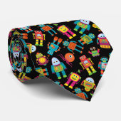 カラフルの子供のロボット ネクタイ (ロール)