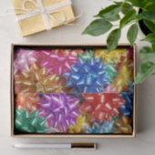 カラフルの弓ティッシュペーパー 薄葉紙 (ギフト)