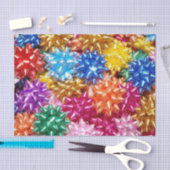 カラフルの弓ティッシュペーパー 薄葉紙 (クラフト)