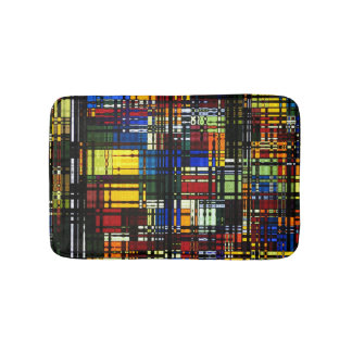 カラフルの抽象芸術 バスマット