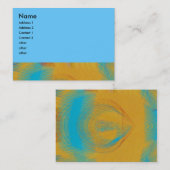 カラフルの抽象芸術 名刺 (正面/裏面)