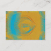 カラフルの抽象芸術 名刺 (裏面)