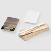 カラフルの日の出 ハンドファン (組立なし)