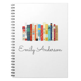 カラフルの本のカスタムで名前入りな弾丸ジャーナル ノートブック