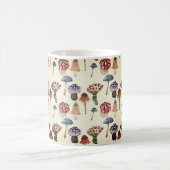 カラフルの水彩模様 コーヒーマグカップ (中央)