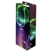 カラフルの泡 ワインギフトバッグ (正面アングル)