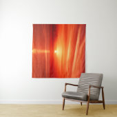 カラフルの海の日の出 タペストリー (インサイチュ(横))