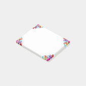 カラフルの渦巻の後it®ノート ポストイット (アングル)