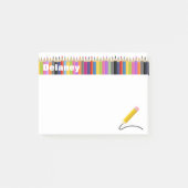 カラフルの生命名前をカスタムするのポスト・イット ポストイット (正面)