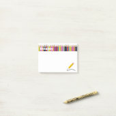 カラフルの生命名前をカスタムするのポスト・イット ポストイット (デスク上)