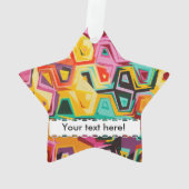 カラフルの穴の質 オーナメント (裏面)